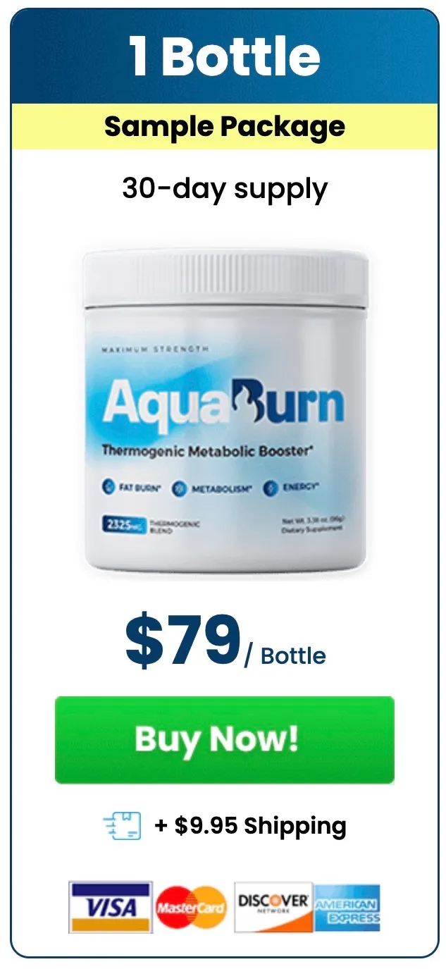 Buy AquaBurn 1 Bottle